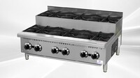 NSF 36 ins Six burner Step hotplate TC-HP36-S