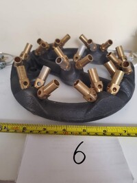 CP-WOK Natural gas NG WR-JBR 23 Tips Jet Burner 23NG