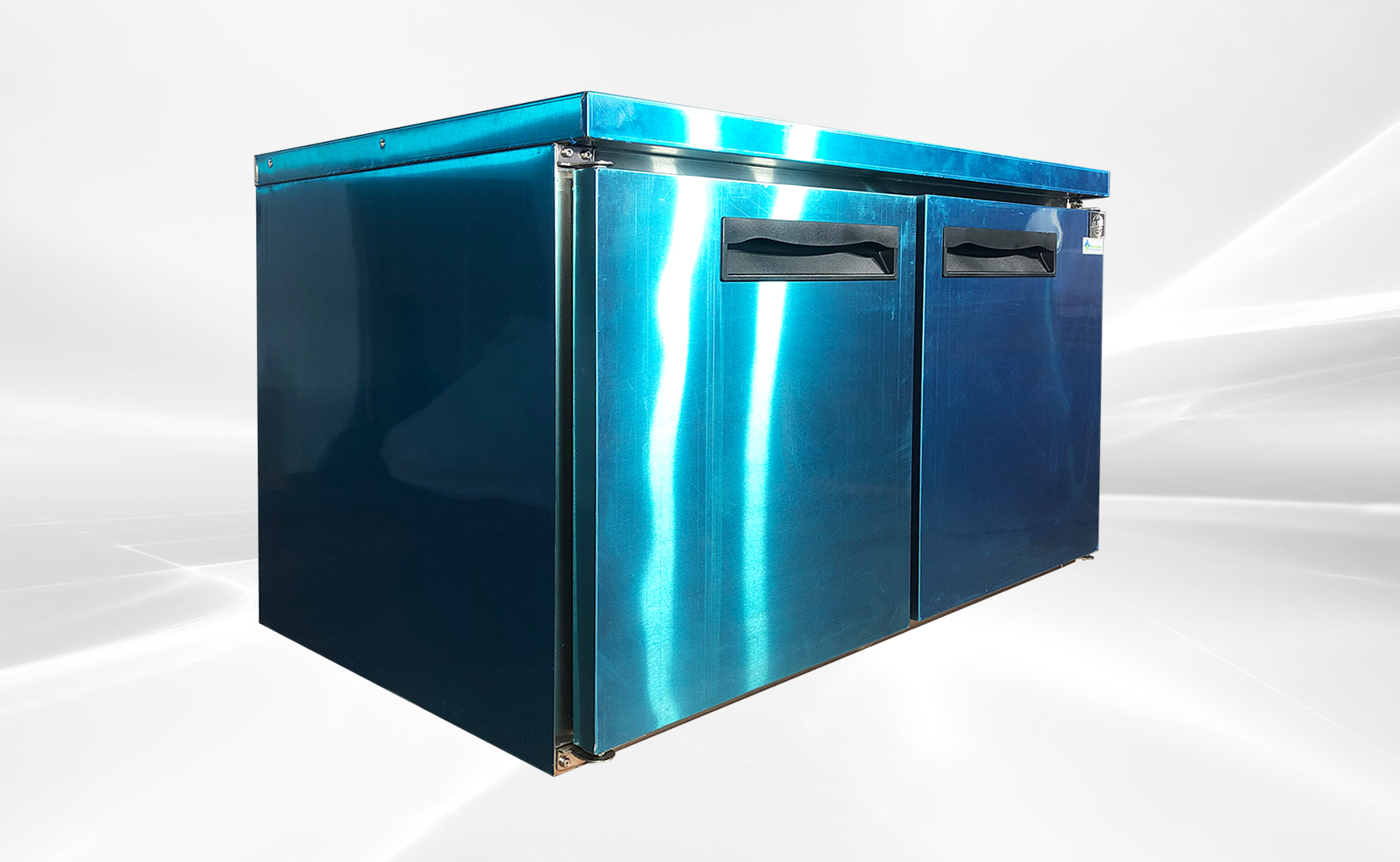 NSF 48 Ins Undercounter 2 Doors Freezer On Wheels CD-48UCF-2