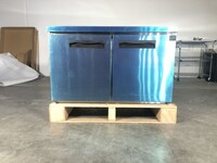 NSF 48 Ins Undercounter 2 Doors Freezer On Wheels CD-48UCF-2