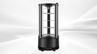 NSF 73L Round Curved Glass Refrigerated cooler CL-73