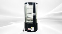 NSF 73L Round Curved Glass Refrigerated cooler CL-73