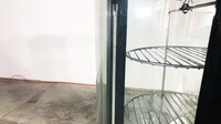 NSF 73L Round Curved Glass Refrigerated cooler CL-73