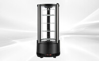 NSF 73L Round Curved Glass Refrigerated cooler CL-73