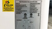 NSF Square 4 Sided Glass Refrigerator Display case Bakery CL-98