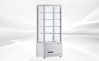 NSF Square 4 Sided Glass Refrigerator Display case Bakery CL-98