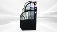 NSF Double-Deck open display refrigerated showcase CF-1800B-2