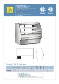 NSF 83 inches seafood raw meat Refrigerated Case CW-1148R-295