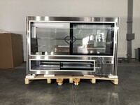 NSF 83 inches seafood raw meat Refrigerated Case CW-1148R-295