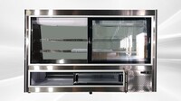 NSF 83 inches seafood raw meat Refrigerated Case CW-1148