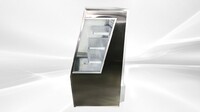 NSF 28 ins Uber Eats Doordash open refrigerator display CF-260S