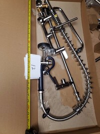 [Parts] PR-98R Sink Sprayer Faucet Wall Mounted Pve Rinse Faucet
