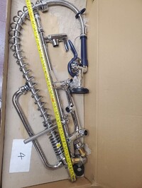 [Parts] PR-98R Sink Sprayer Faucet Wall Mounted Pve Rinse Faucet