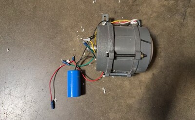[Parts] ICM-390T Soft Ice Cream Machine Electric Motor 110V 60HZ