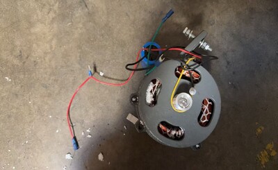 [Parts] ICM-390T Soft Ice Cream Machine Electric Motor 110V 60HZ