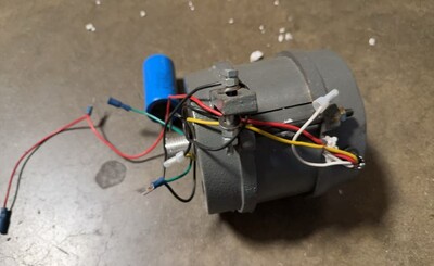 [Parts] ICM-390T Soft Ice Cream Machine Electric Motor 110V 60HZ