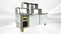 72 ins Bar Bubble Tea WorkStation Refrigerator KMX-1899