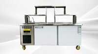 72 ins Bar Bubble Tea WorkStation Refrigerator KMX-1899