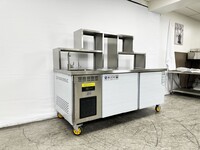 72 ins Bar Bubble Tea WorkStation Refrigerator KMX-1899