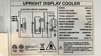NSF 64 inches Commercial 3 Glass Door Refrigerator GDC-42