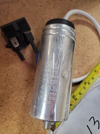 [Parts] LG1000 two glass door refrigerator Haoye Capacitor 450V