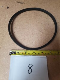 [Parts] HBS250 10 inches Meat Slicer Rubber Belt GB/T1171 O-500
