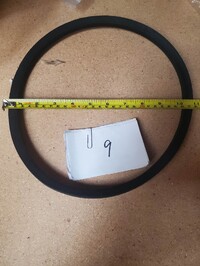 [Parts] HBS-195JS Restaurant Meat Slicer Rubber Belt B-813LI