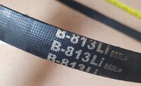 [Parts] HBS-195JS Restaurant Meat Slicer Rubber Belt B-813LI