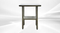 12W x 24D x34H All Stainless Steel Table NSF  HN-WT2412-SB