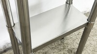 12W x 24D x34H All Stainless Steel Table NSF  HN-WT2412-SB