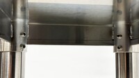 12W x 24D x34H All Stainless Steel Table NSF  HN-WT2412-SB