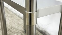 12W x 24D x34H All Stainless Steel Table NSF  HN-WT2412-SB