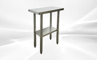 12W x 24D x34H All Stainless Steel Table NSF  HN-WT2412-SB