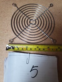 [Parts] LC-600A two glass door refrigerator Steel Fan Guard