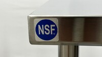 12W x 30D x34H All Stainless Steel Table NSF  HN-WT3012-SB