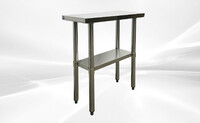 12W x 30D x34H All Stainless Steel Table NSF  HN-WT3012-SB