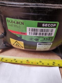 [Parts] CL-308 refrigerator display Compressor DLE4.8CN