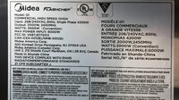 NSF Midea Commercial High Speed Oven G1