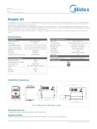 NSF Midea Commercial High Speed Oven G1