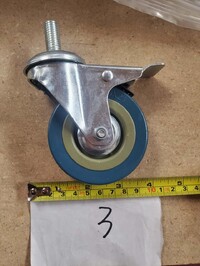 [Parts] CKC30 kettle corn machine Swivel Case Wheel with Brake
