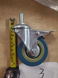 [Parts] CKC30 kettle corn machine Swivel Case Wheel with Brake