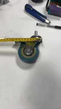 [Parts] CKC30 kettle corn machine Swivel Case Wheel with Brake