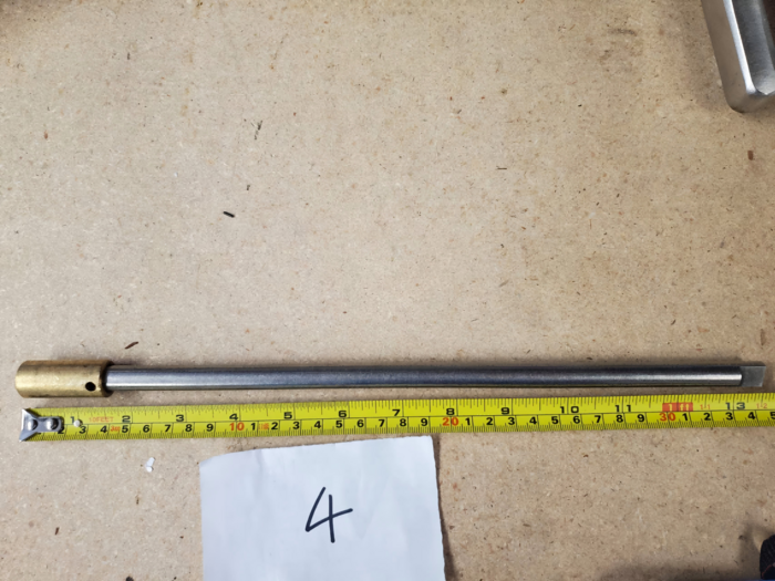 [Parts] ICM-390T Soft Ice Cream Machine Steel Shafts