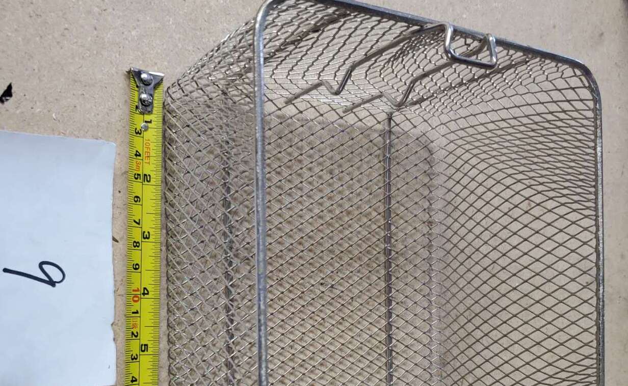 [Parts] FY7 Countertop double Deep Fryer Stainless Steel Basket