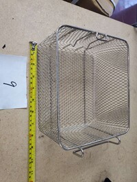 [Parts] FY7 Countertop double Deep Fryer Stainless Steel Basket