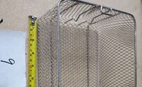 [Parts] FY7 Countertop double Deep Fryer Stainless Steel Basket