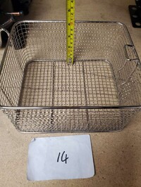[Parts] FY7 Countertop double Deep Fryer Stainless Steel Basket