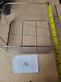 [Parts] FY7 Countertop double Deep Fryer Stainless Steel Basket