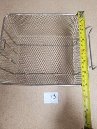 [Parts] FY7 Countertop double Deep Fryer Stainless Steel Basket