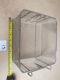 [Parts] FY7 Countertop double Deep Fryer Stainless Steel Basket